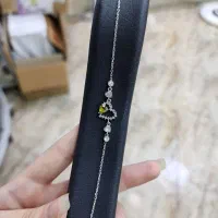 دستبند قلبی نقره اصلی|بدلیجات|کرمانشاه, |دیوار