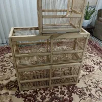 قفس دست ساز چوبی