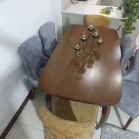 ناهار خوری 6 نفره +ساعت اشانتیون|میز و صندلی غذاخوری|تهران, ازگل|دیوار