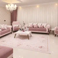مبلمان ۷ نفره + ناهار خوری ۸ نفره + پرده ست
