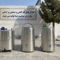 پاتیل پخت شیر صنعتی 300 لیتری - مدل S300
