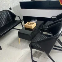 مبل نیم ست چرم پارادایس