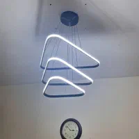 لوستر مدل مثلث 2تیکه