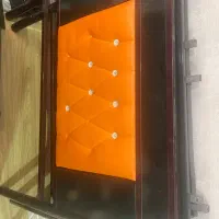 دو عدد تخت یک نفره فلز و چرم