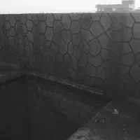 سیمان کاری و دیوار چینی.