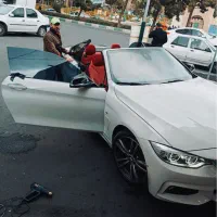 نصب شیشه دودی/گلس کابین/پارکابی/گلس چراغ/بادیفنس