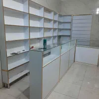 قفسه و میز پیشخوان mdf