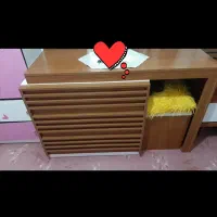 سرویس اتاق خواب نو تخت باز نشده راش|تخت و سرویس خواب|ساوه, |دیوار