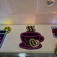 تابلو نئون بستنی