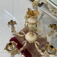 لوستر۵شاخه برنز