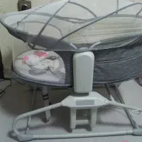 فروش نی نی لای برقی ماستلا فلش خور آویز خرسی داره