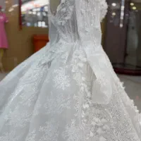 لباس عروس ژورنالی تمام دانتل|لباس|همدان, |دیوار