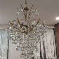 لوستر کریستالی ۶ شعله