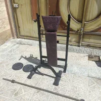 میز بدنسازی چندکاره، وزنه، هالتر
