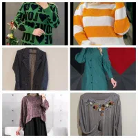 بلوز شومیز دامن زیر سارافونی رویه سارافون نو وشیک