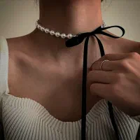گردنبند مرواردی با بندرمانی