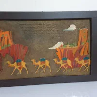 تابلو قدیمی ساربان