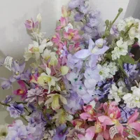 گل وگلدان پردرحدنوشیک|گل مصنوعی|قدس, شهرقدس|دیوار