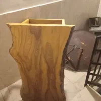 میز جلو مبلی تمام چوب