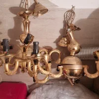 لوستر برنجی قدیمی