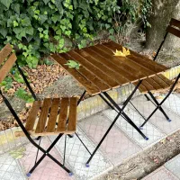 میز صبحانه خوری 2 نفره تاشو