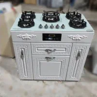 انواع اجاق گاز طرح کابینت ام دی اف hakar