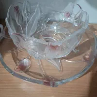 کاسه بشقاب گل لاله|ظروف سرو و پذیرایی|تهران, جنت‌آباد جنوبی|دیوار