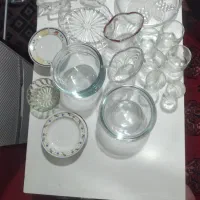 ظروف بلور وشیشه ای