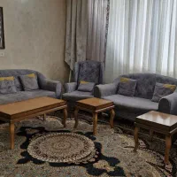 مبلمان ۷نفره کارکرده تمیز جلو مبلی قیمت استثنایی