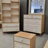 کمد جا کتابی و دراور سرویس ( چکی خرید کن)