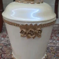سطل زباله و جا دستمال کاغذی