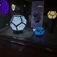 آباژور لوکس ، آینه نوری بی‌نهایت چراغ تزئینی