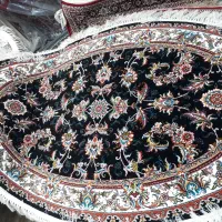 فرش آشپزخانه بیضی طرح افشان اکریلیک۱×۱/۵ سایز|فرش|تبریز, |دیوار
