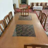 میز ناهار خوری 8 نفره|میز و صندلی غذاخوری|شیراز, رکن‌آباد|دیوار