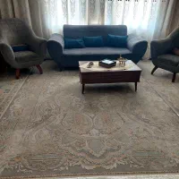 فرش ۹ متری دو تخته و کناره ۴ متری و گلیم ۴ متری|فرش|اشتهارد, |دیوار