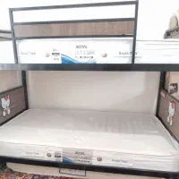 تخت خواب  دو طبقه با تشک مناسب کودک و نوجوان|تخت و سرویس خواب|تهران, ارجمندی راد|دیوار