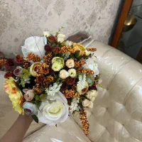 گل مصنوعی عروس،فرمالیته|گل مصنوعی|اراک, |دیوار