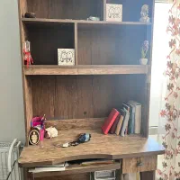 میز کامپیوتر و کتابخونه mdf نو