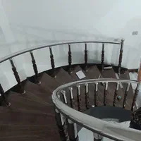 نرده استیل و الومینیوم راه پله