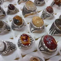 فروش انگشتر نگین سنگ مردانه|بدلیجات|شیراز, سینما سعدی|دیوار