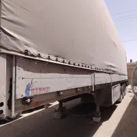 تریلی کانتینر چادری ماموت