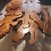 میز روستیک|میز و صندلی غذاخوری|تهران, زرکش|دیوار