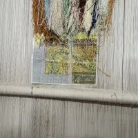 فرش زرنیم قالیچه نیمه کاره