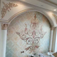 نصب تخصصی کاغذ دیواری|خدمات پیشه و مهارت|قم, قلعه یزدیها|دیوار