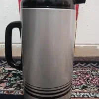 فلاسک چای REJAL مدل استیل ساده ظرفیت 1.6 لیتر
