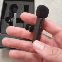 میکروفن یقه ای برند معتبر go plus دو کاربره