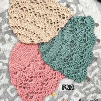 انواع کلاه بهاره هدبند مینی اسکارف قلاب بافی کتان