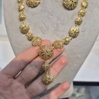 نیم ست آب طلا زنانه