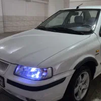 سمند ef7 مدل ۱۳۹۲ دوگانه کارخانه بی رنگ استثنایی