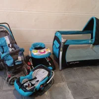 فروش ست کامل نوازد مارک peir gardian..|اسباب و اثاث بچه|شیراز, شهرک مهدیه|دیوار